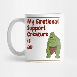 My Emotional Support Creature is an Orc Mug